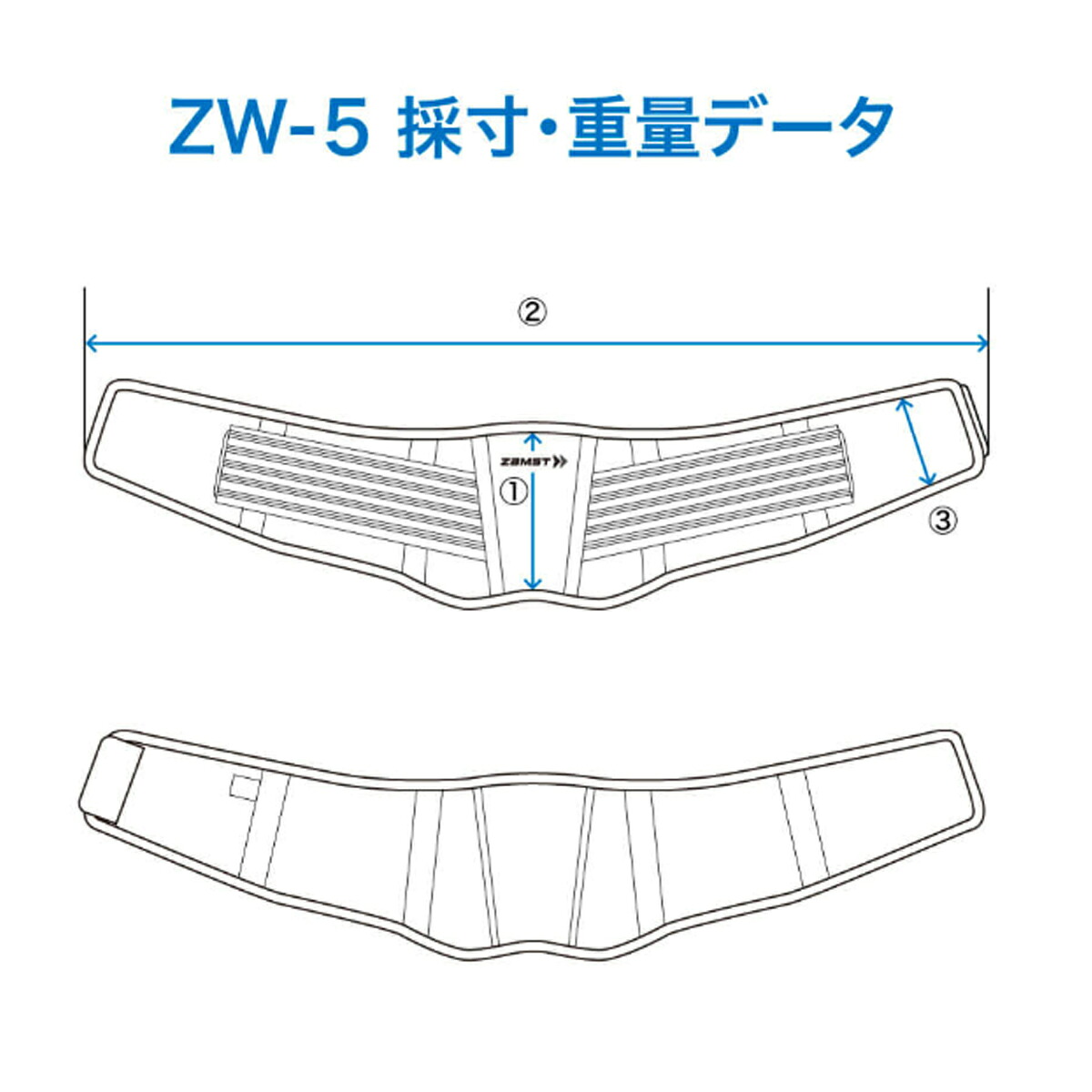 ザムスト  腰 サポーター