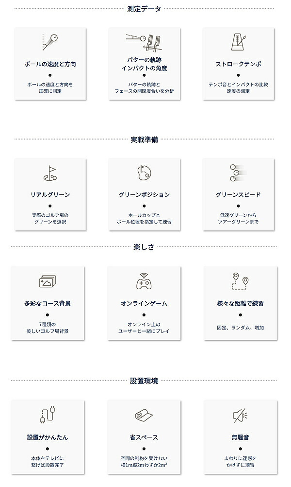 スカイトラック パター練習