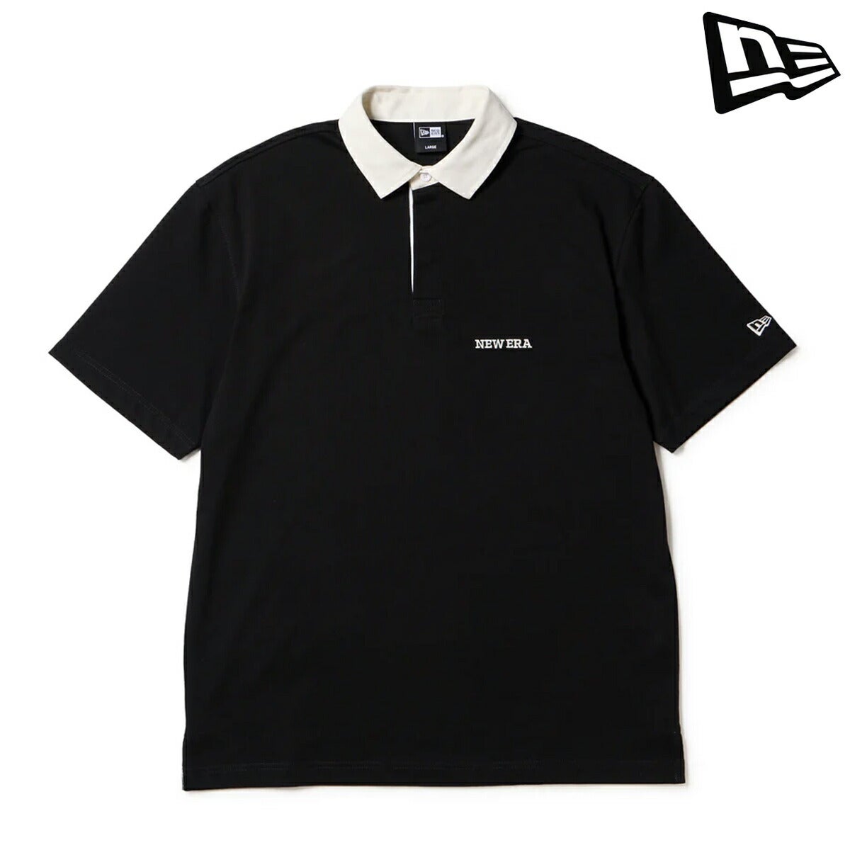 ニューエラ2026年春夏モデルメンズGFSSRUGBYSHIRTBLK261半袖シャツ14859914【26SS】