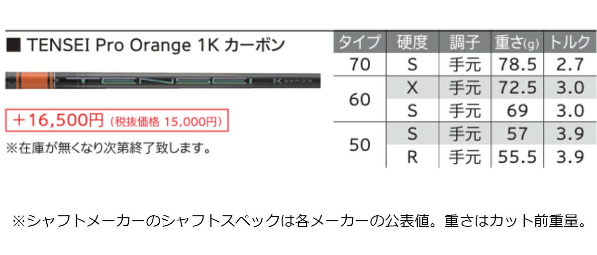 【メーカーカスタム】ダンロップメンズXXIO14ゼクシオフォーティーンドライバーTENSEIProOrange1K70カーボンシャフト【26SS】