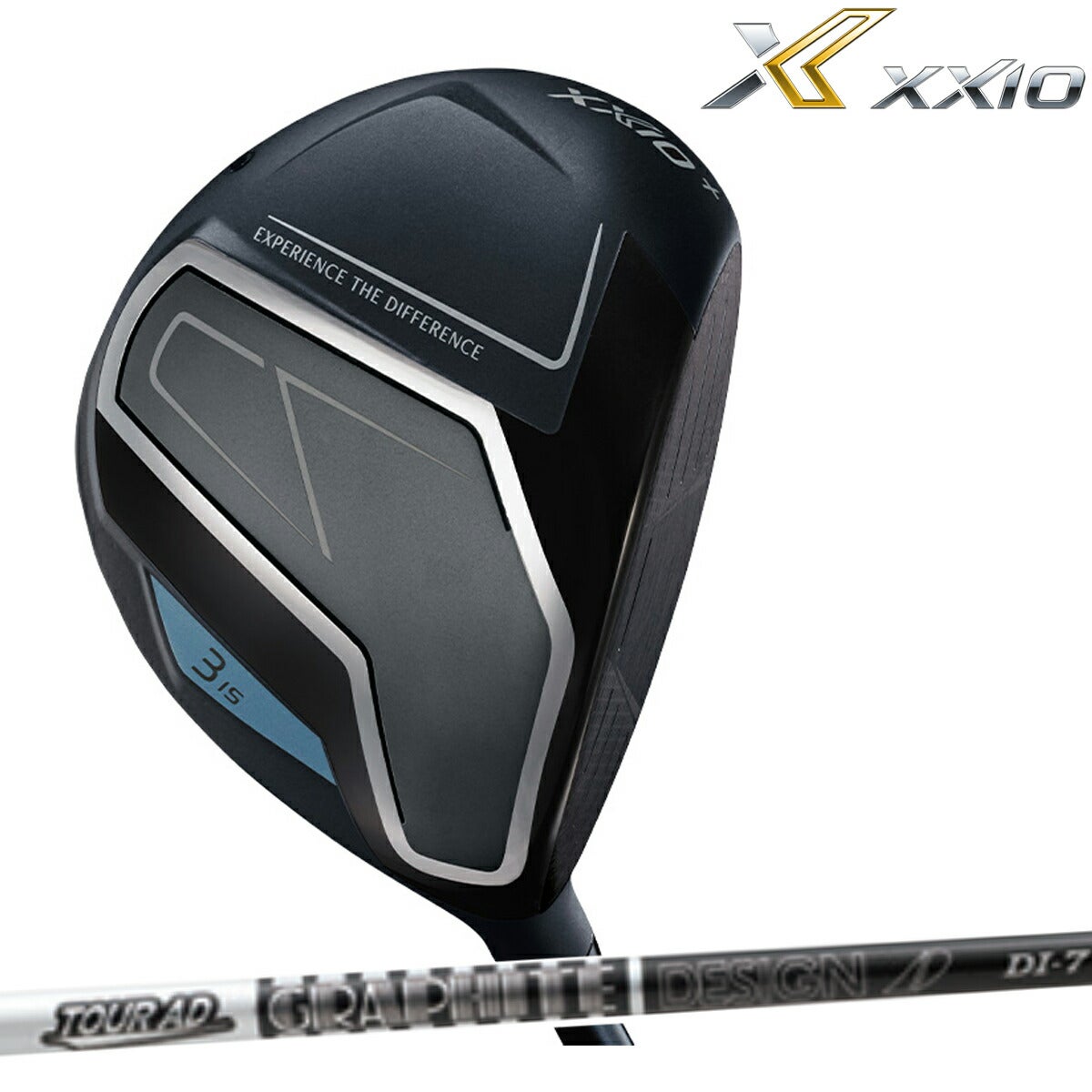【メーカーカスタム】ダンロップメンズXXIO14+ゼクシオフォーティーンプラスフェアウェイウッドTOURADDIBlack7カーボンシャフト【26SS】