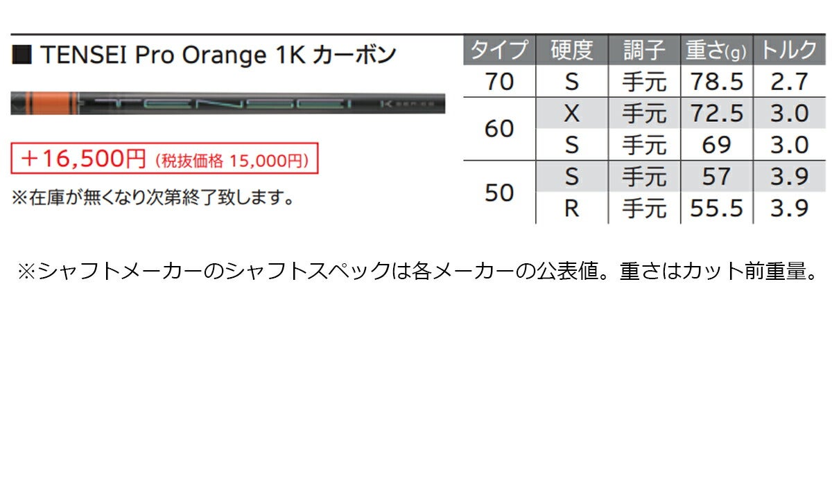 【メーカーカスタム】ダンロップメンズXXIO14+ゼクシオフォーティーンプラスフェアウェイウッドTENSEIProOrange1K60カーボンシャフト【26SS】