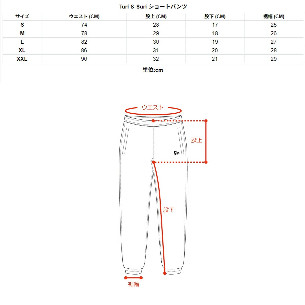 ニューエラ2026年春夏モデルメンズGFSHORTPANTSOLLOGOBLKショートパンツ14859948【26SS】