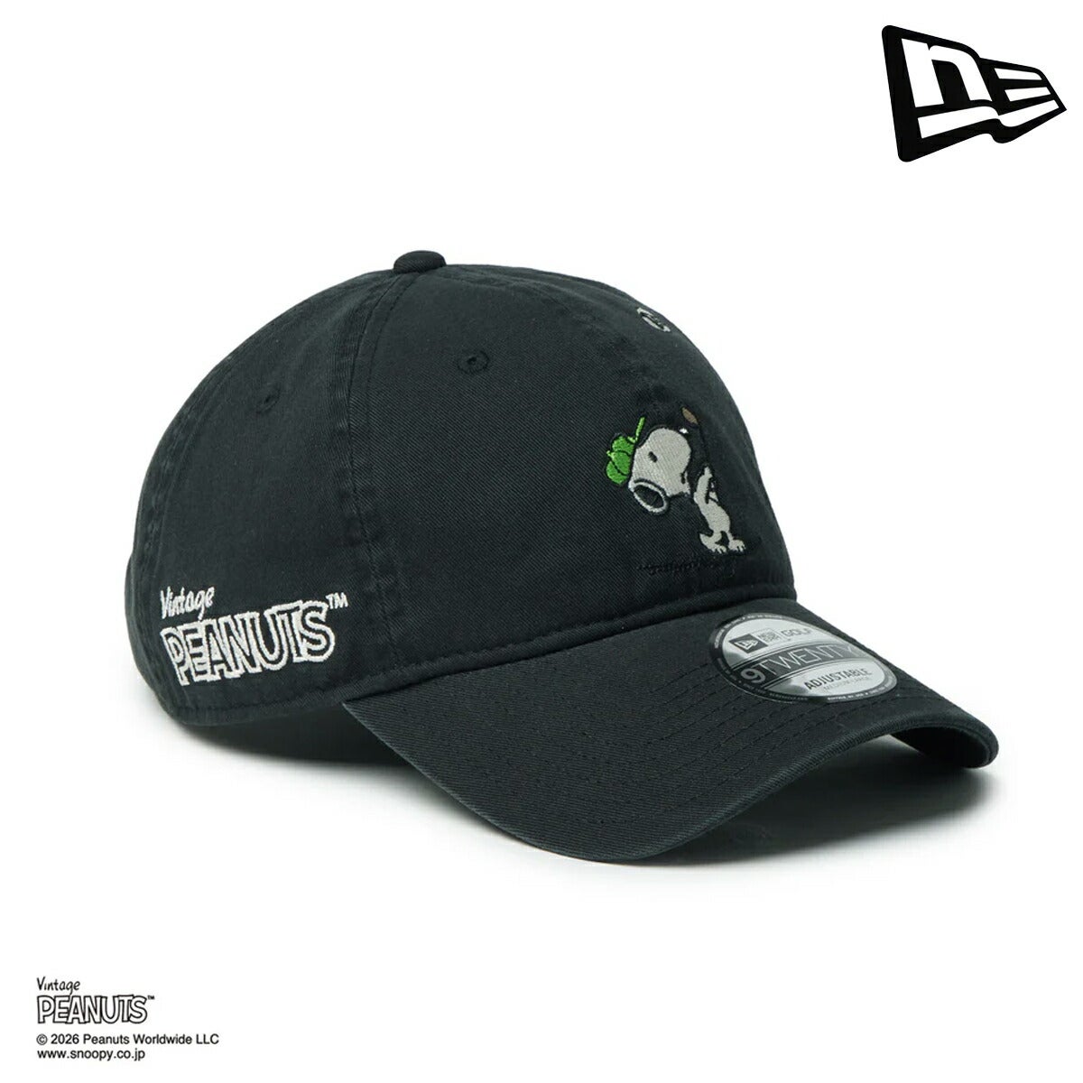 ニューエラ2026年春夏モデルメンズGF920PEANUTSSWINGBLK261キャップ14865327【26SS】