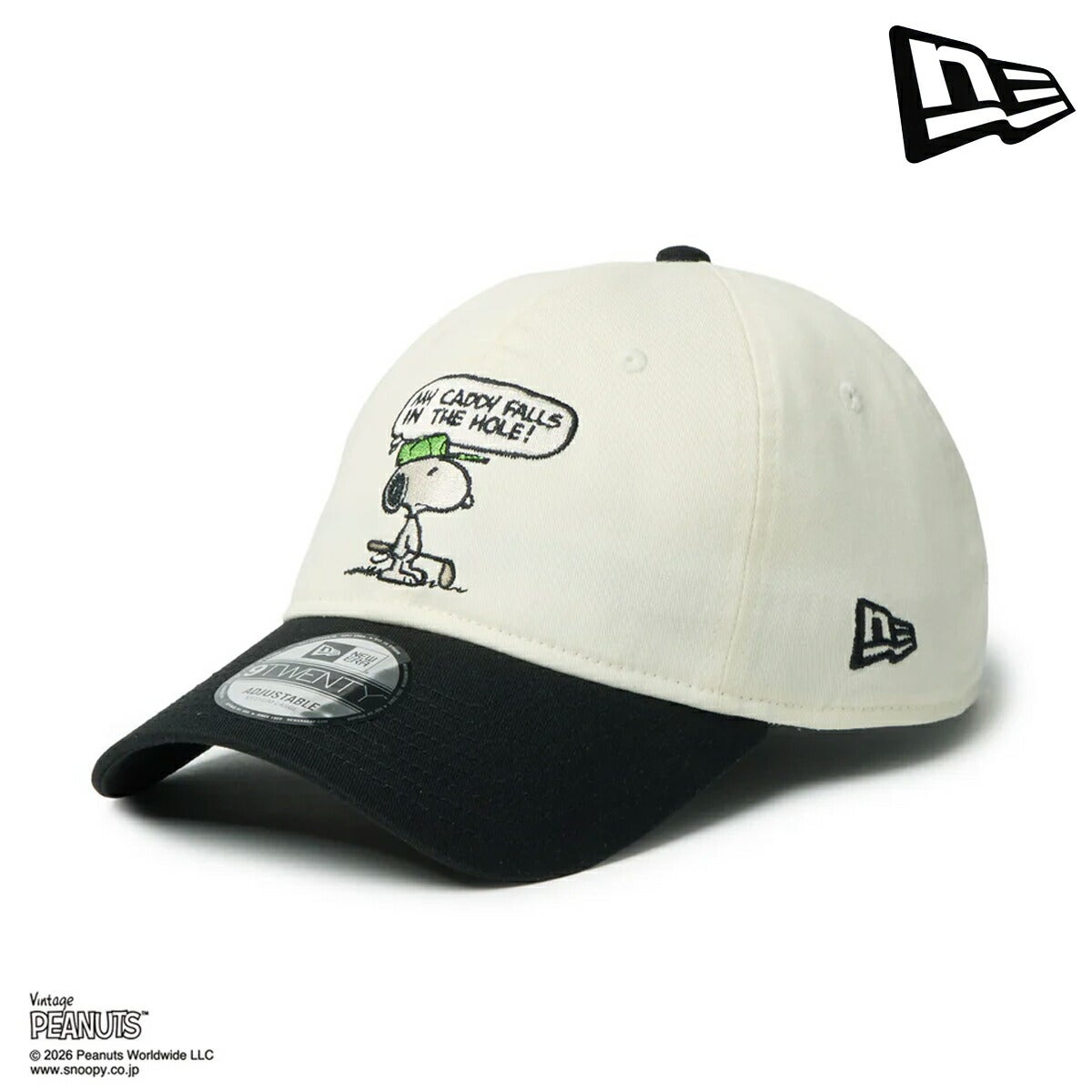 ニューエラ2026年春夏モデルメンズGF920PEANUTSSPEBUBCRMBLK261キャップ14865328【26SS】