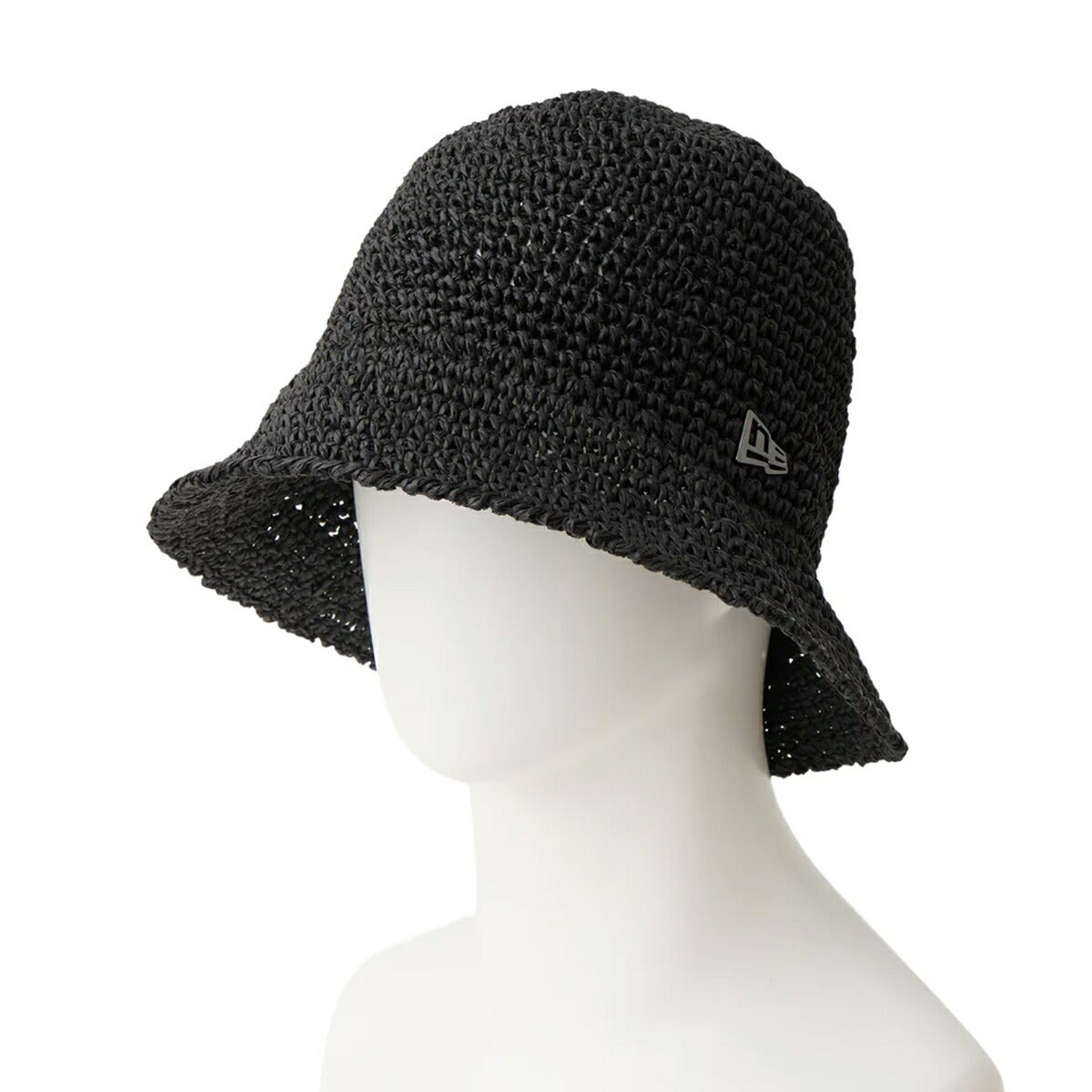 ニューエラ2026年春夏モデルレディースBUCKET01SBPAPERBLKハット14744759【26SS】