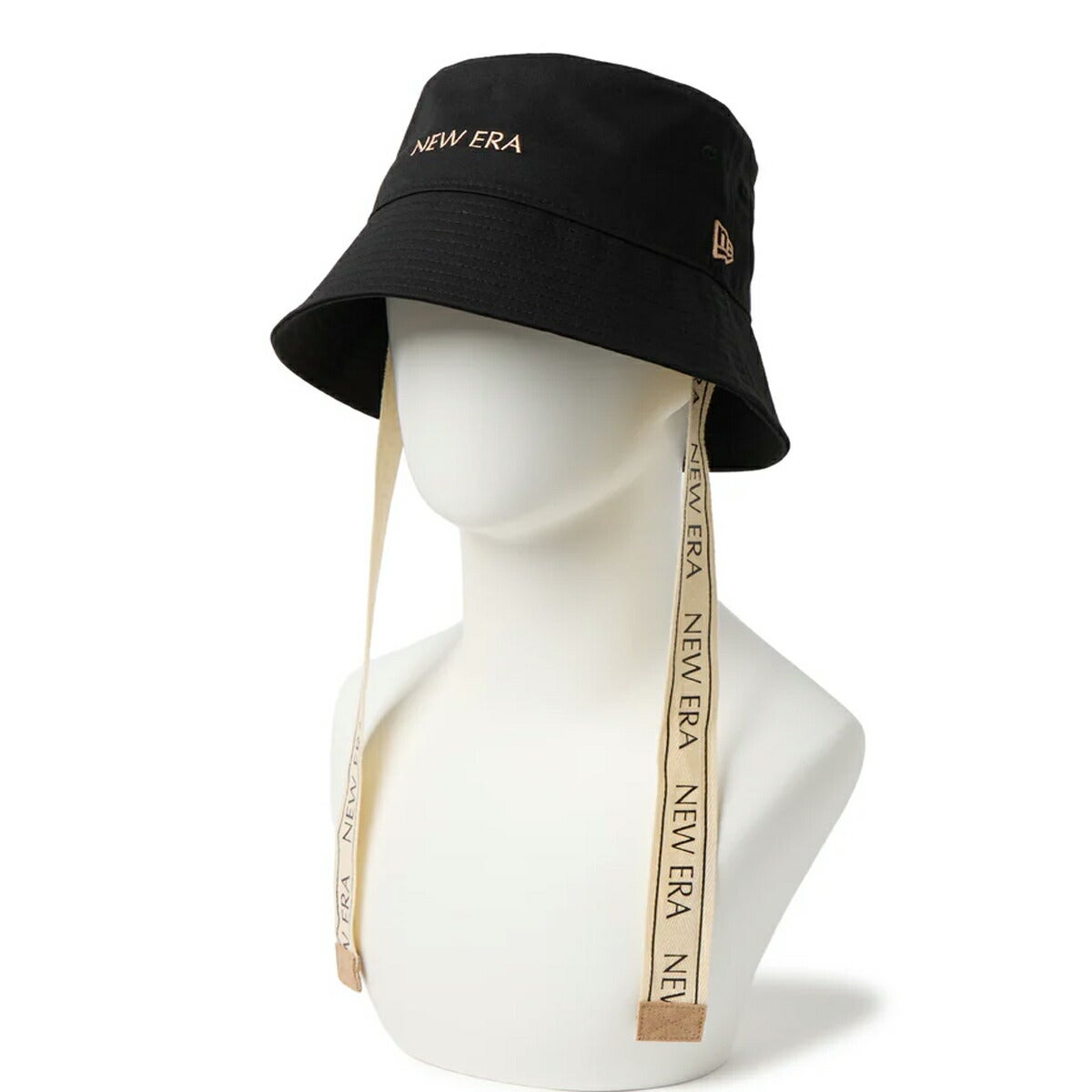 ニューエラ2026年春夏モデルレディースGFWBUCKET01SB2WAYLOGOTAPEBLKハット14747117【26SS】