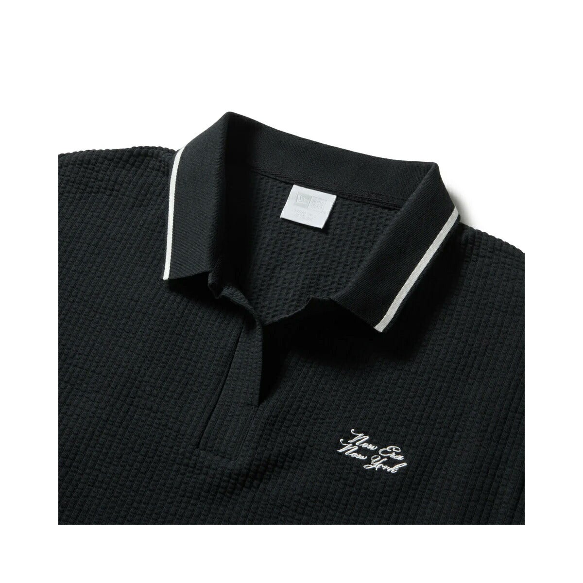 ニューエラ2026年春夏モデルレディースGFWSSSEERSUCKERPOLOBLK261半袖シャツ14859859【26SS】