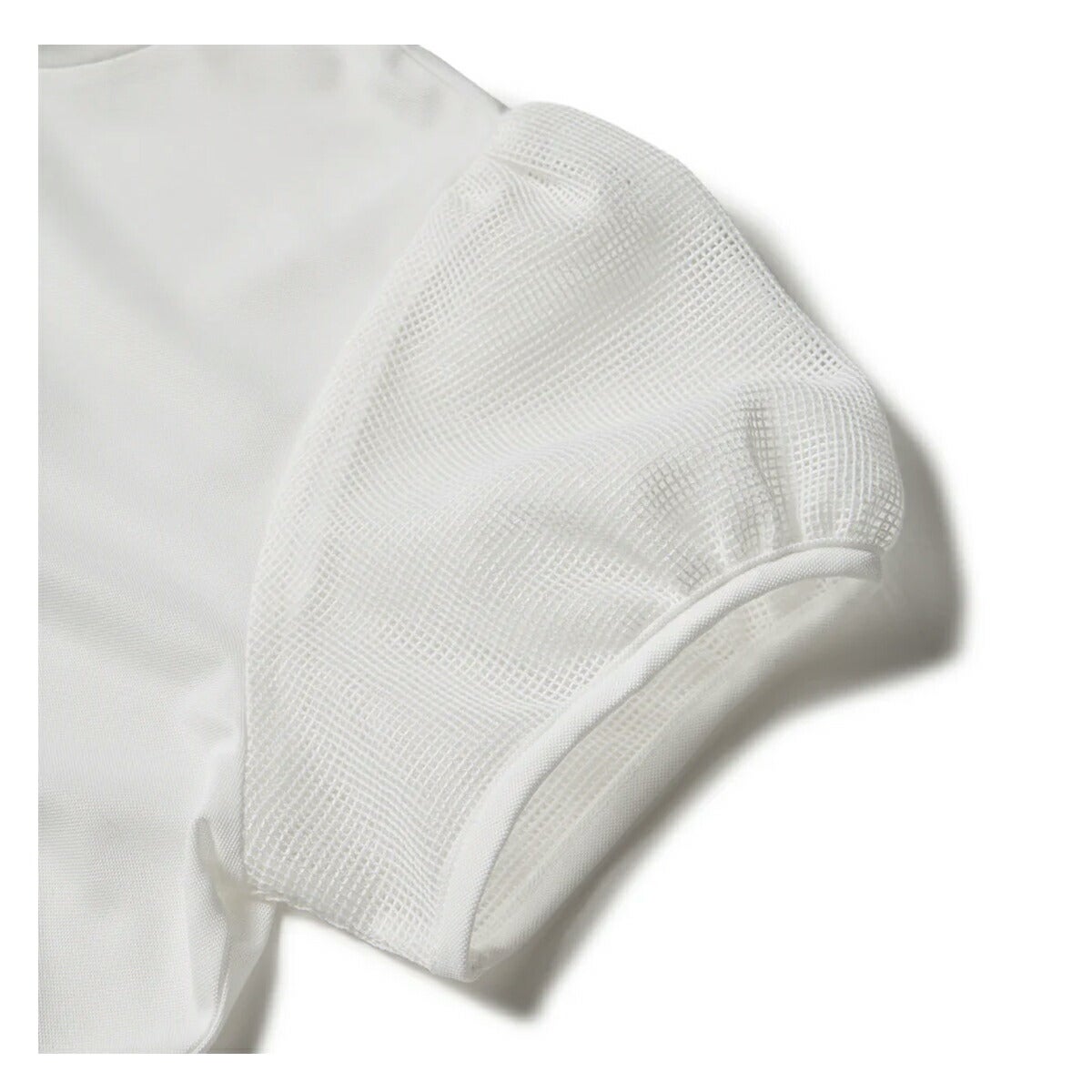 ニューエラ2026年春夏モデルレディースGFWSSMESHSLEEVEMNECKTEEOWHI半袖ハイネックシャツ14859875【26SS】