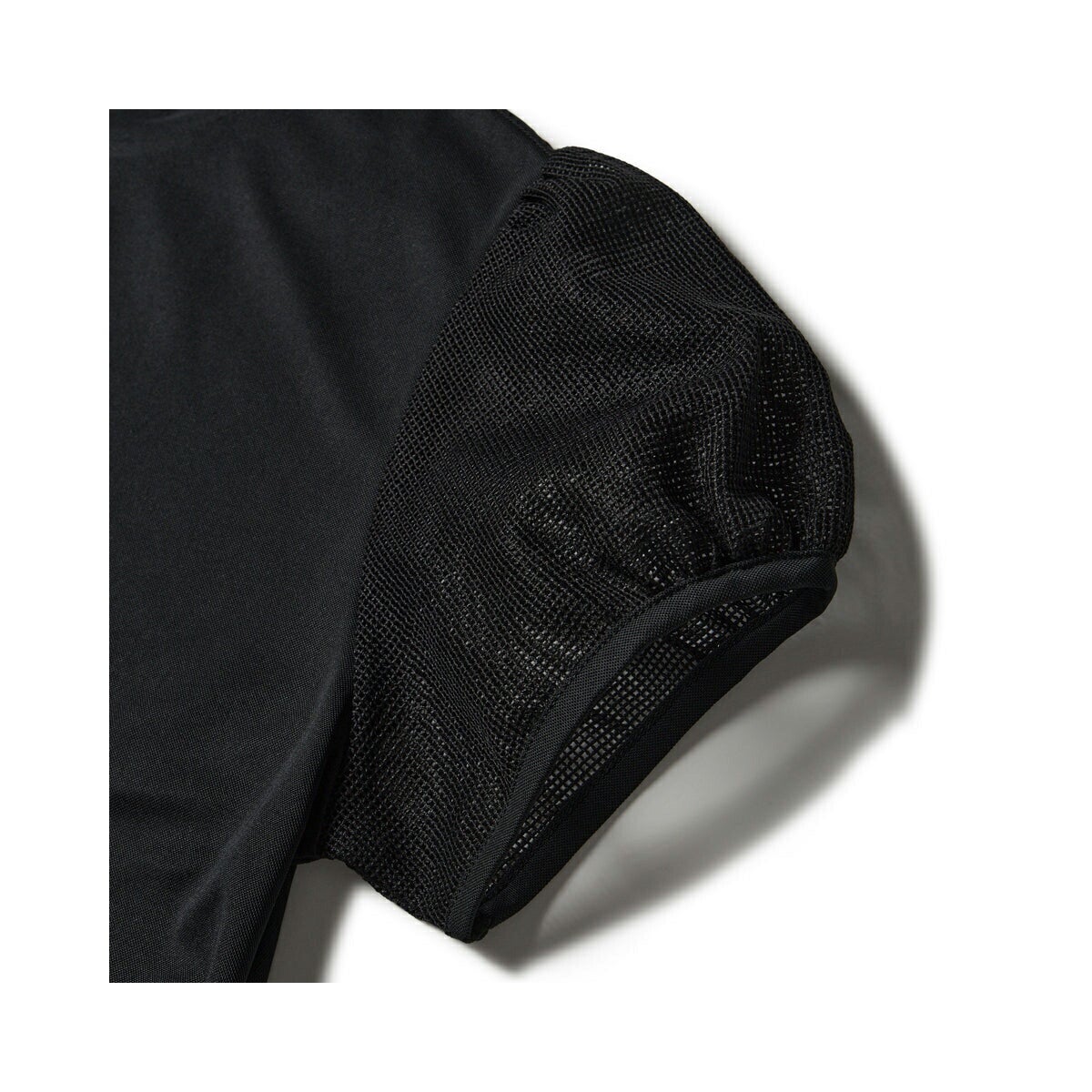 ニューエラ2026年春夏モデルレディースGFWSSMESHSLEEVEMNECKTEEBLK半袖ハイネックシャツ14859876【26SS】