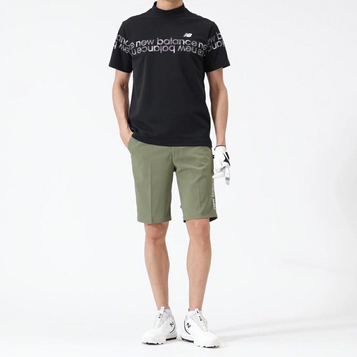 ニューバランスゴルフ2026年春夏モデルメンズアスレチックショートパンツ防透UVハーフパンツ(MENS)012-6132001【26SS】