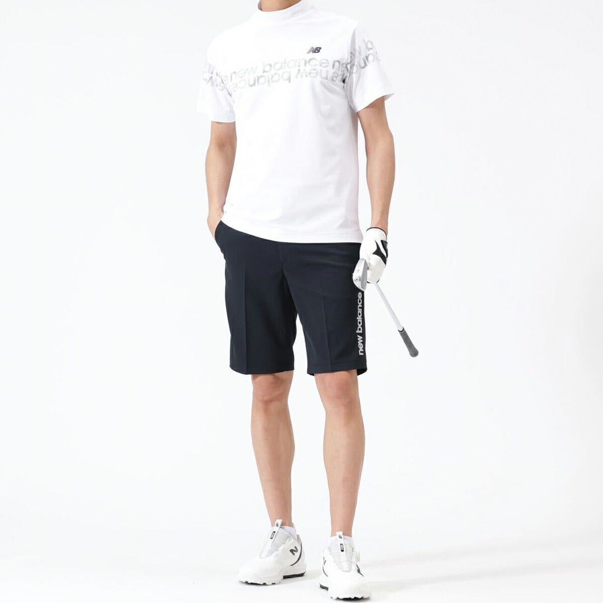ニューバランスゴルフ2026年春夏モデルメンズアスレチックショートパンツ防透UVハーフパンツ(MENS)012-6132001【26SS】