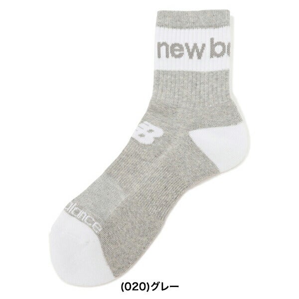 ★期間限定★【全品対象！エントリーでポイント3倍♪】ニューバランスゴルフ2026年春夏モデルメンズミドルソックス012-6186002【26SS】