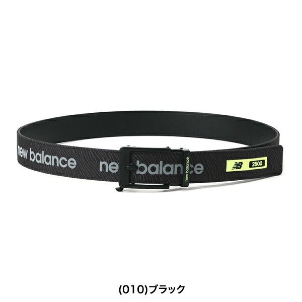 ニューバランスゴルフ2026年春夏モデルユニセックスTECHベルトロゴ×ゼブラベルト012-6182001【26SS】