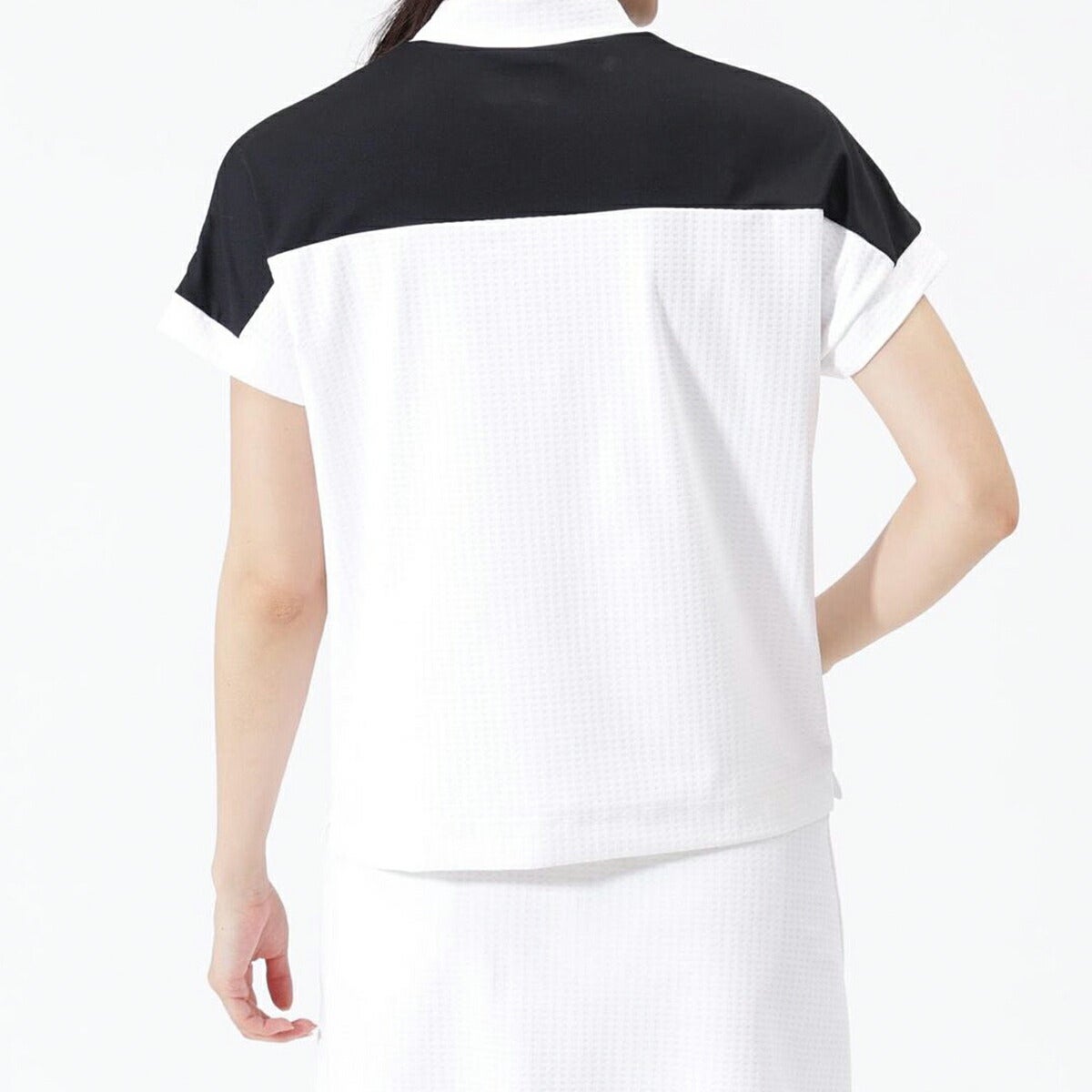ニューバランスゴルフ2026年春夏モデルレディースモックネックフレンチスリーブハイネックＦＲＥＮＣＨＳＬＥＥＶＥＭＯＣＫＮＥＣＫＰＯ012-6166511【26SS】