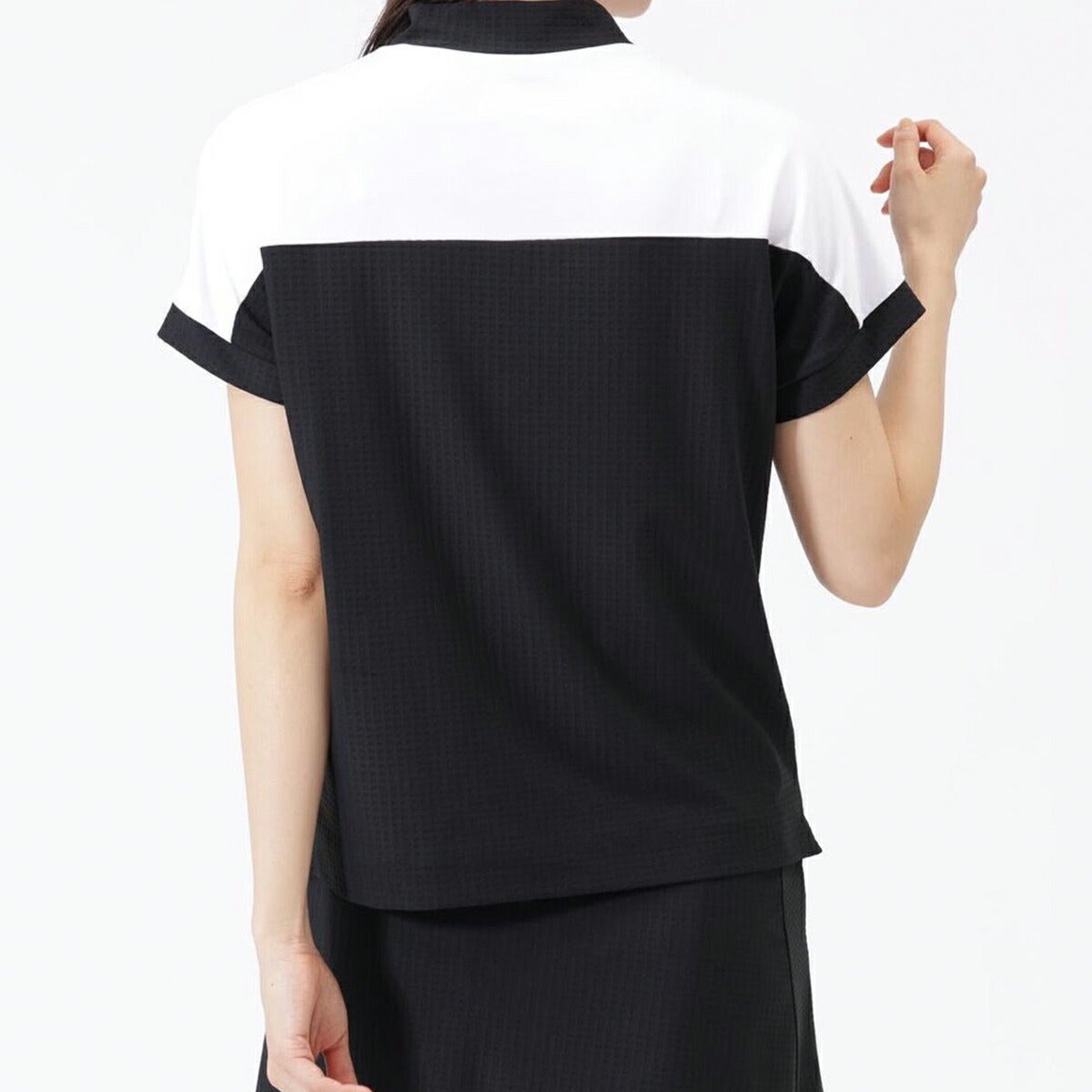 ニューバランスゴルフ2026年春夏モデルレディースモックネックフレンチスリーブハイネックＦＲＥＮＣＨＳＬＥＥＶＥＭＯＣＫＮＥＣＫＰＯ012-6166511【26SS】