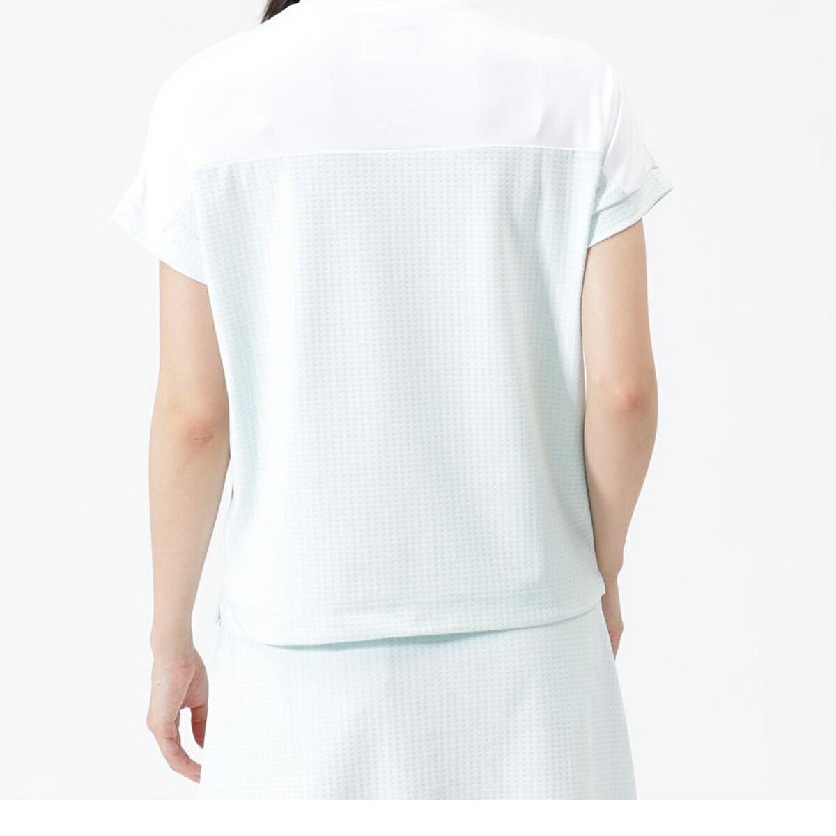 ニューバランスゴルフ2026年春夏モデルレディースモックネックフレンチスリーブハイネックＦＲＥＮＣＨＳＬＥＥＶＥＭＯＣＫＮＥＣＫＰＯ012-6166511【26SS】