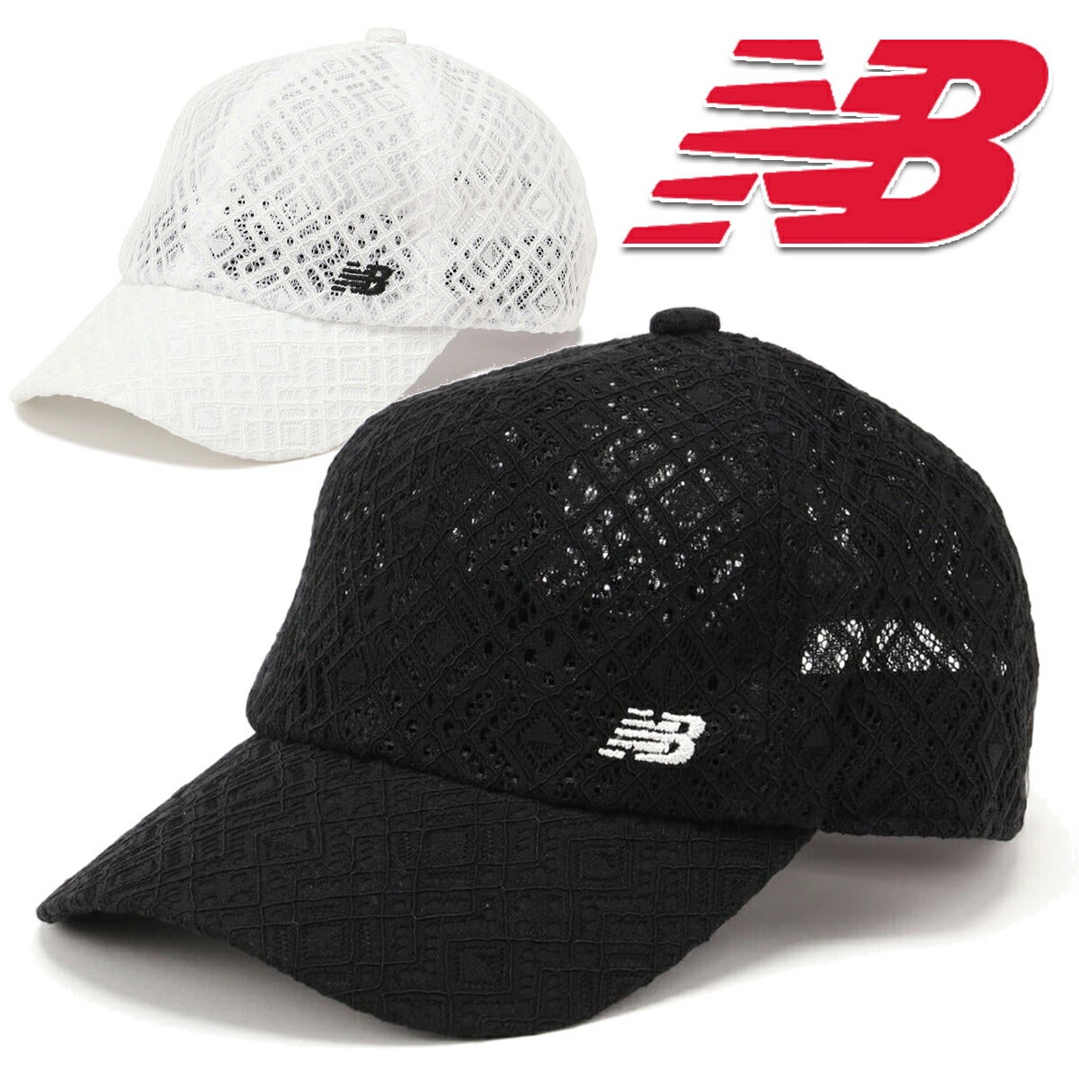 ニューバランスゴルフ2026年春夏モデルレディースLACESIXPANELSキャップラッセルレース6パネルキャップ(WOMENS)012-6187506【26SS】