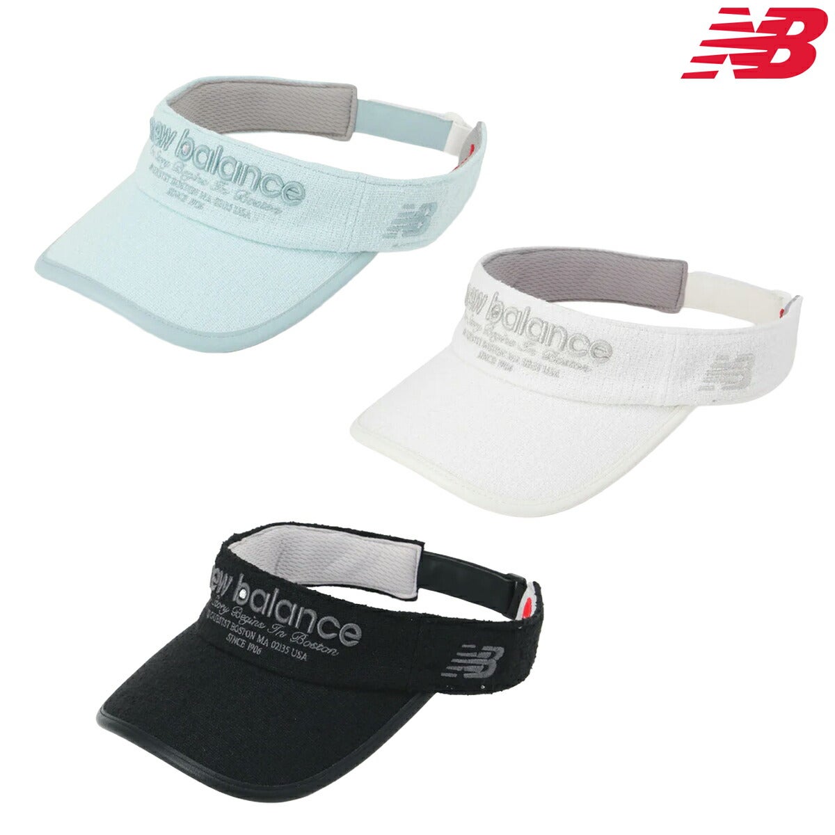ニューバランスゴルフ2026年春夏モデルレディースバイザー012-6187515【26SS】