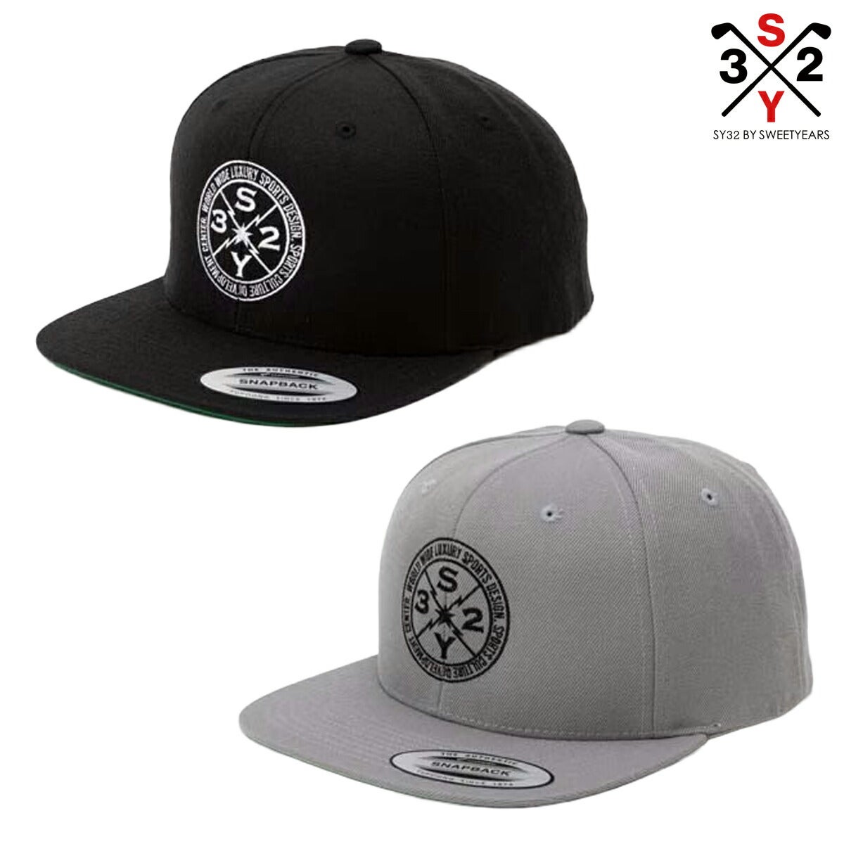 SY322026年春夏モデルメンズCIRCLELOGOSNAPBACKCAPキャップ32-26SN9-01【26SS】
