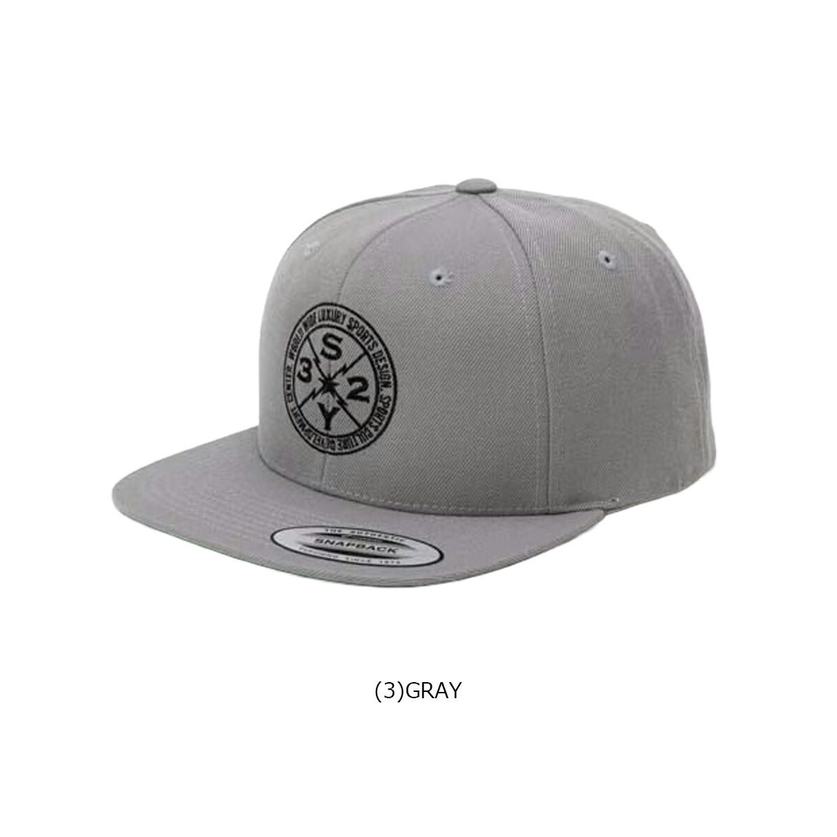 SY322026年春夏モデルメンズCIRCLELOGOSNAPBACKCAPキャップ32-26SN9-01【26SS】