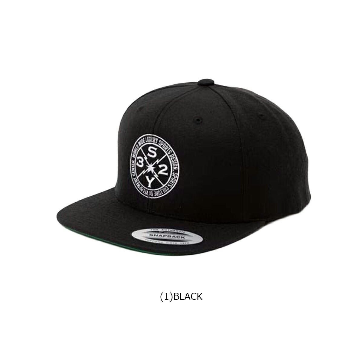 SY322026年春夏モデルメンズCIRCLELOGOSNAPBACKCAPキャップ32-26SN9-01【26SS】