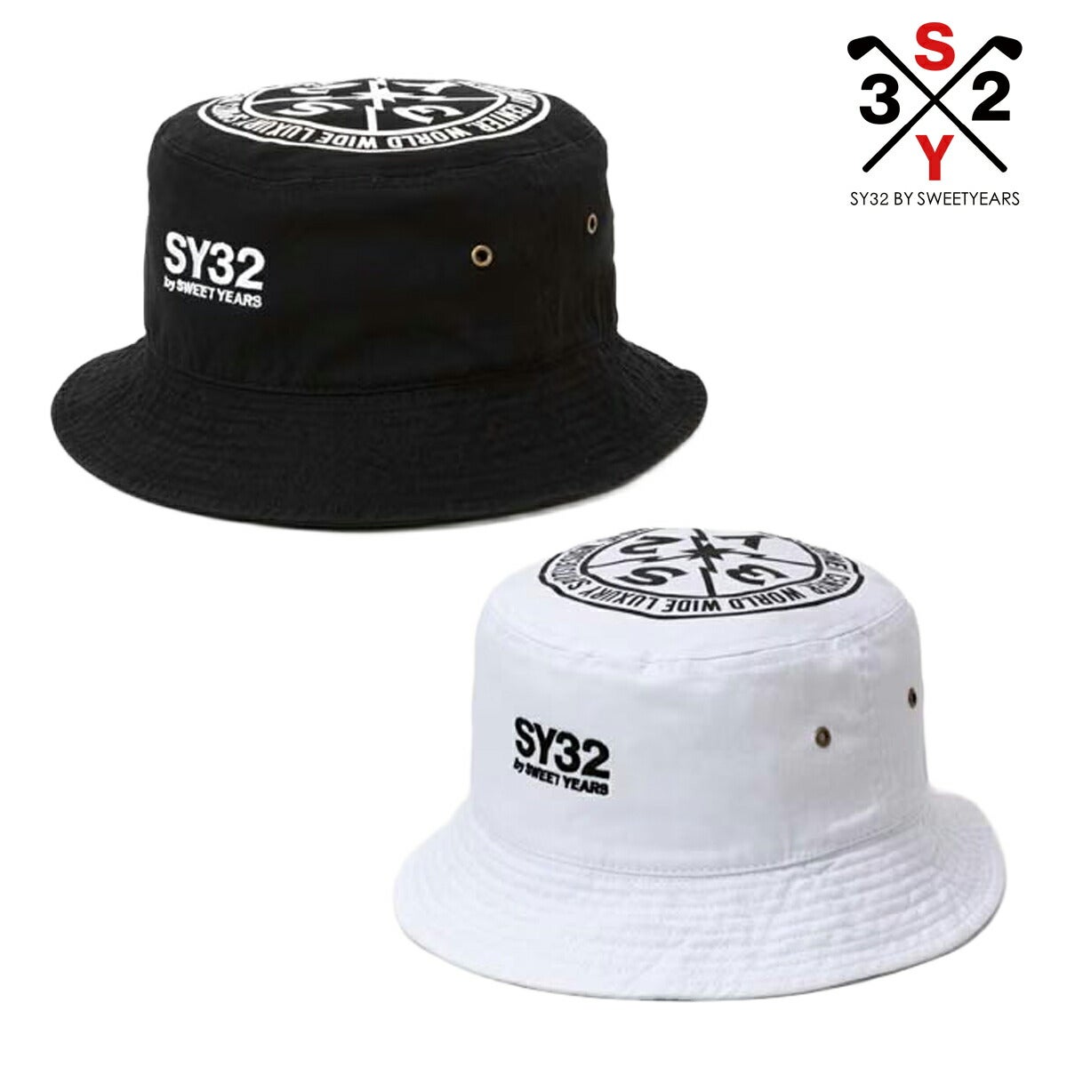 SY322026年春夏モデルメンズCIRCLELOGOBUCKETHATバケットハット32-26SN9-02【26SS】