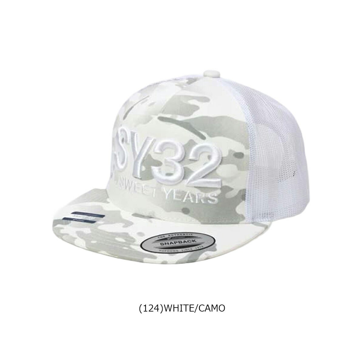 SY322026年春夏モデルメンズ3DLOGOCAMOMESHCAPメッシュキャップ32-26SN9-10【26SS】