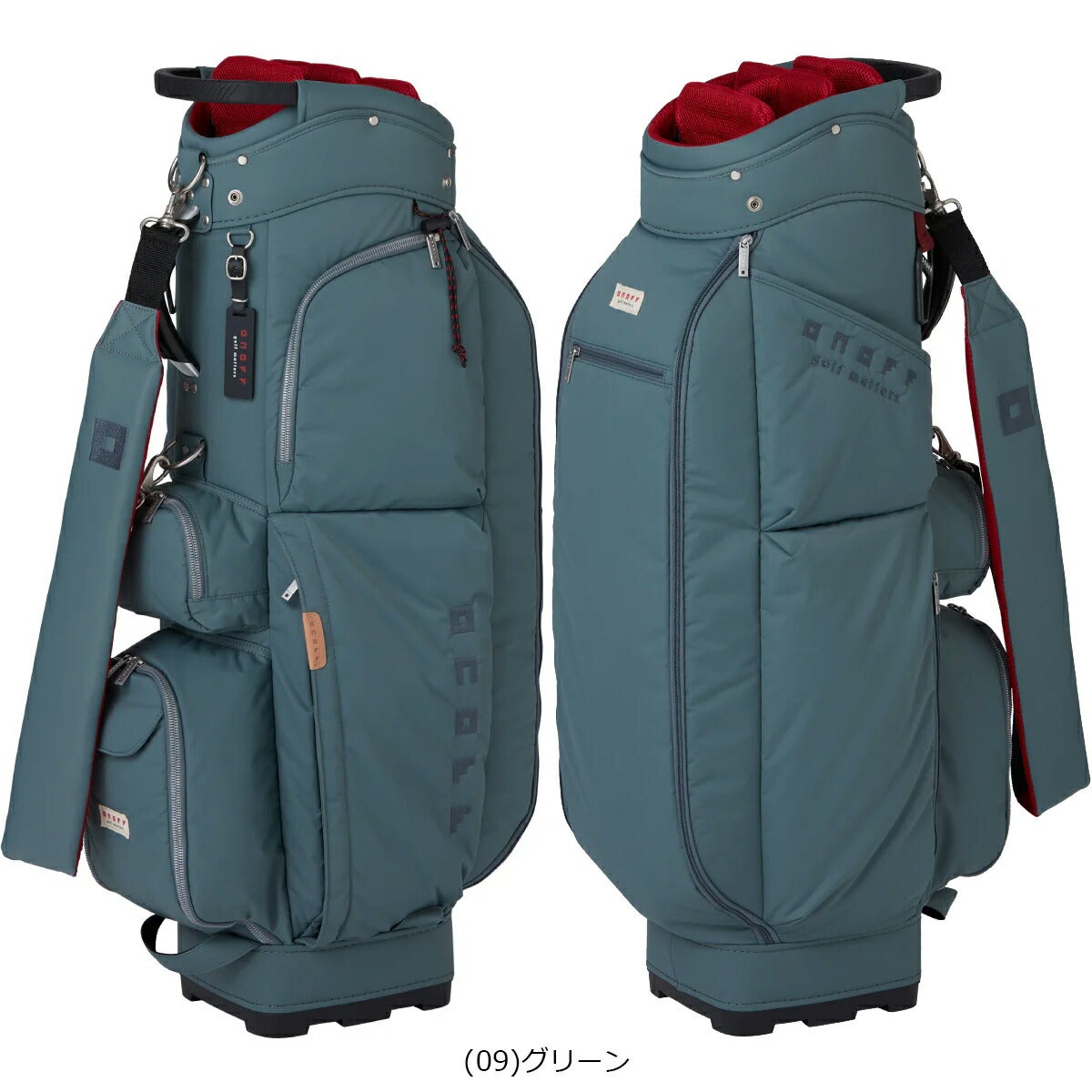 オノフキャディーバッグ2.9kg9型47インチ６分割ネームプレート付属刻印タイプOB0426キャディバッグ【26SS】