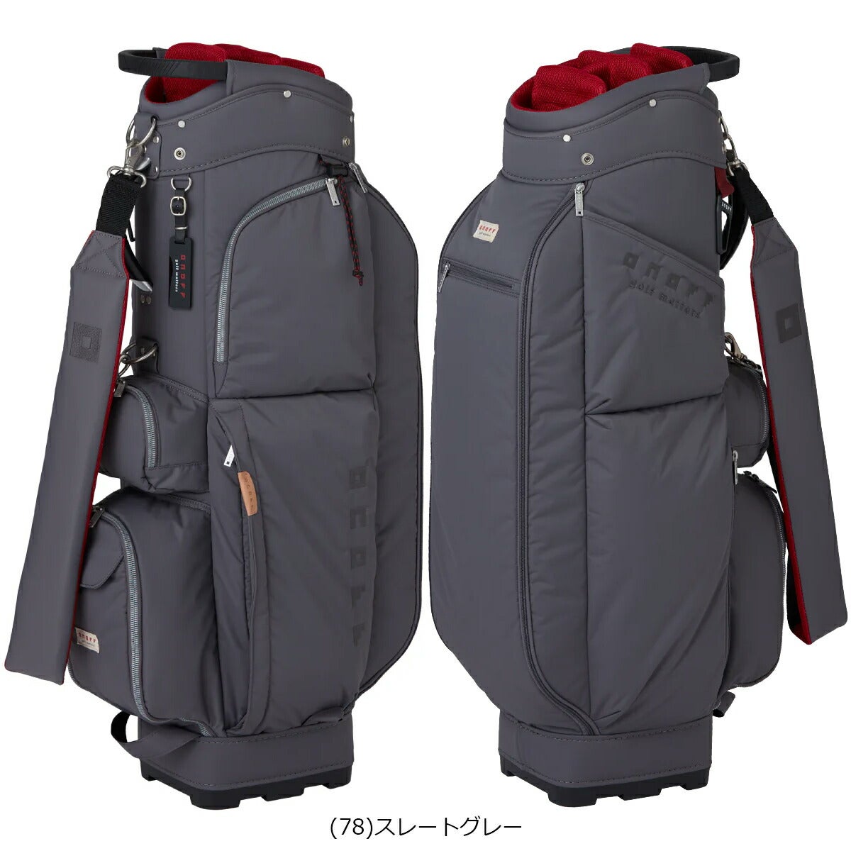 オノフキャディーバッグ2.9kg9型47インチ６分割ネームプレート付属刻印タイプOB0426キャディバッグ【26SS】