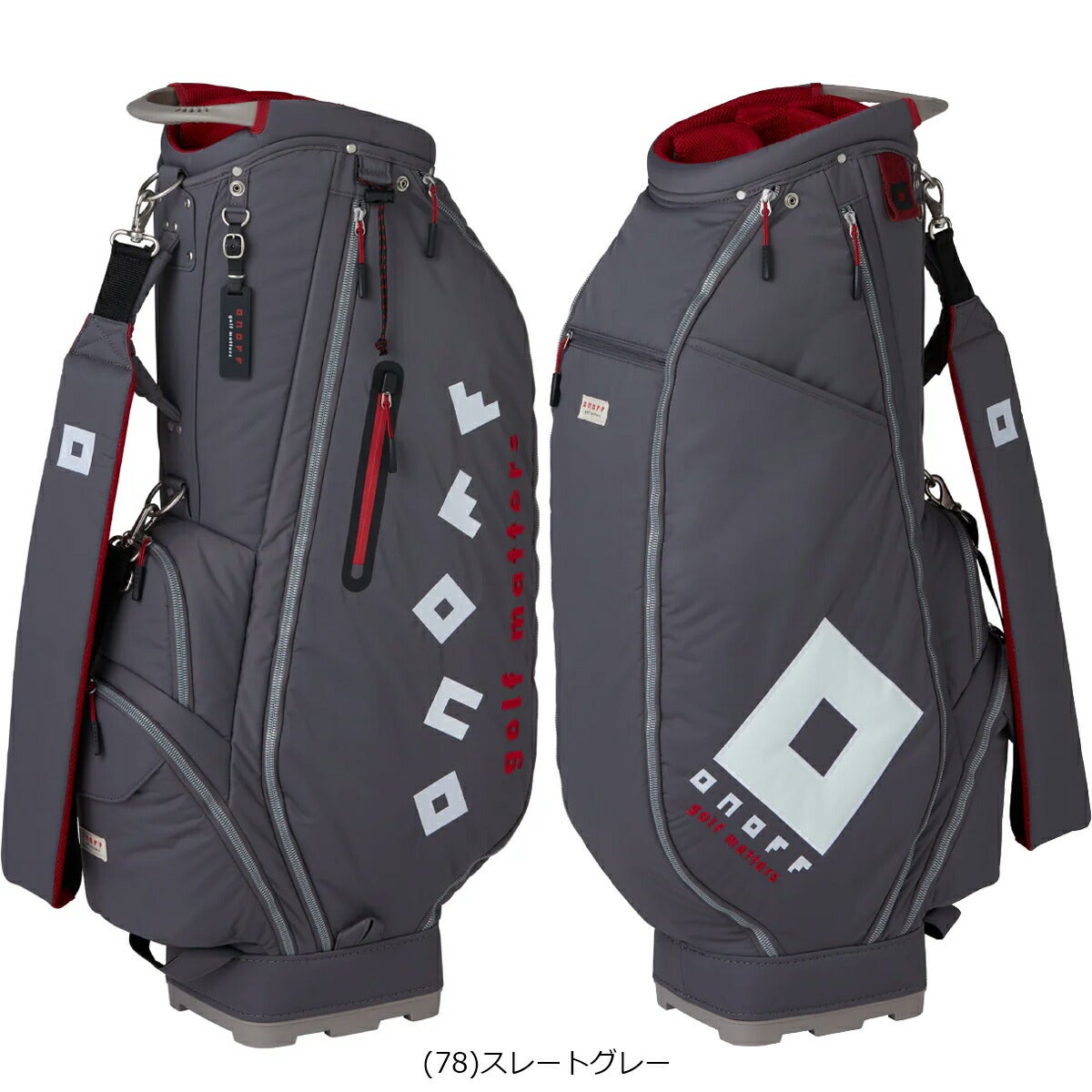 オノフキャディーバッグ2.9kg9型47インチ６分割ネームプレート付属刻印タイプOB3626キャディバッグ【26SS】