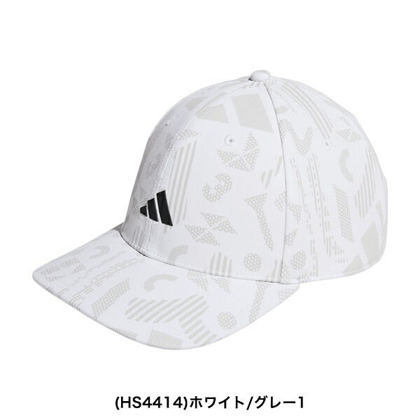 アディダスゴルフ2023年春夏モデルユニセックスジオメトリックプリントキャップMGS02adidasgolf【23】