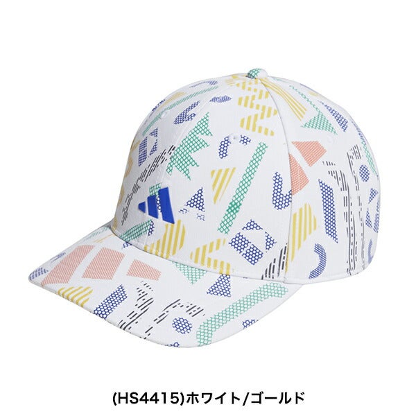 アディダスゴルフ2023年春夏モデルユニセックスジオメトリックプリントキャップMGS02adidasgolf【23】