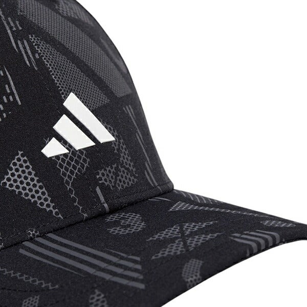 アディダスゴルフ2023年春夏モデルユニセックスジオメトリックプリントキャップMGS02adidasgolf【23】