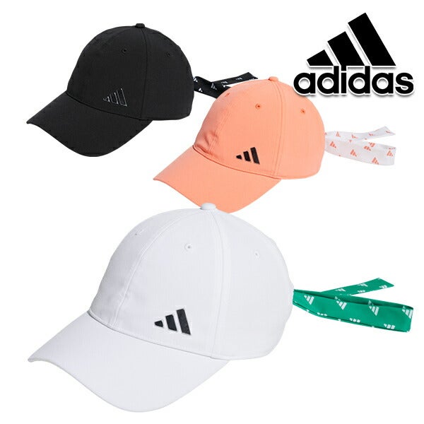 アディダスゴルフ2023年春夏モデルレディースモノグラムリボンキャップMGR66adidasgolf【23】