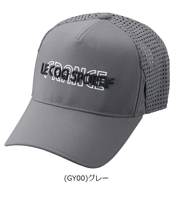 ルコック2024年春夏モデルメンズゴルファーズキャップQGBXJC01【24】lecoqsportif[ルコックスポルティフ]