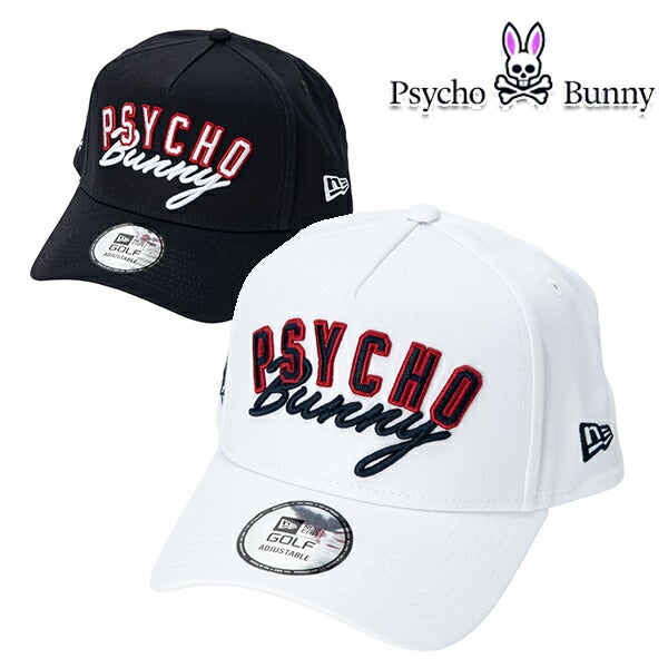サイコバニー2026年春夏モデルユニセックスPsychoBunnyキャップNEWERAコラボpbmg603f【26】