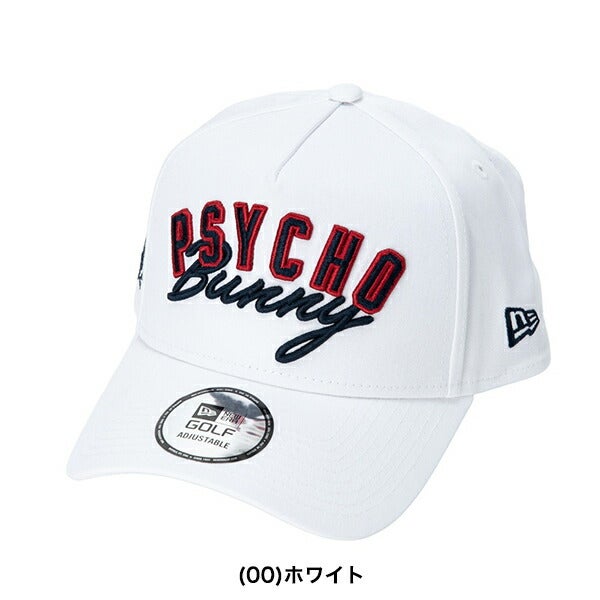 サイコバニー2026年春夏モデルユニセックスPsychoBunnyキャップNEWERAコラボpbmg603f【26】