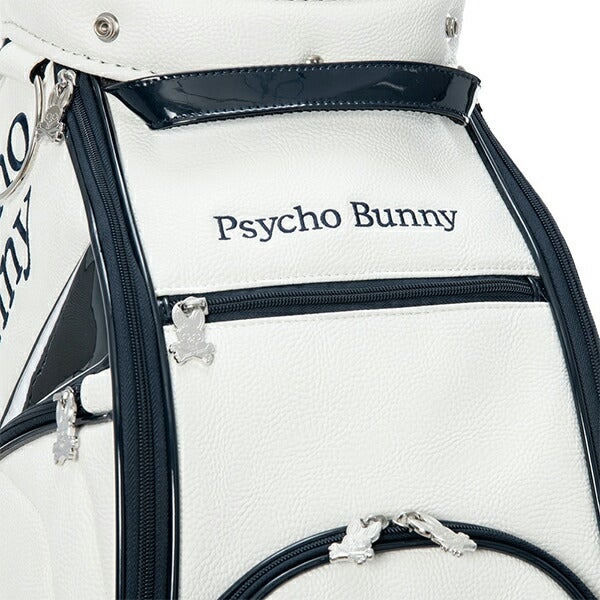 サイコバニー2026年春夏モデルユニセックスPsychoBunnyカートキャディバッグORIGINALSPpbmg6ac1【26】