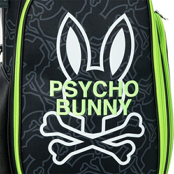 サイコバニー2026年春夏モデルユニセックスPsychoBunnyカートキャディバッグFLAGSHIPpbmg6ac4【26】
