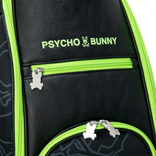 サイコバニー2026年春夏モデルユニセックスPsychoBunnyカートキャディバッグFLAGSHIPpbmg6ac4【26】