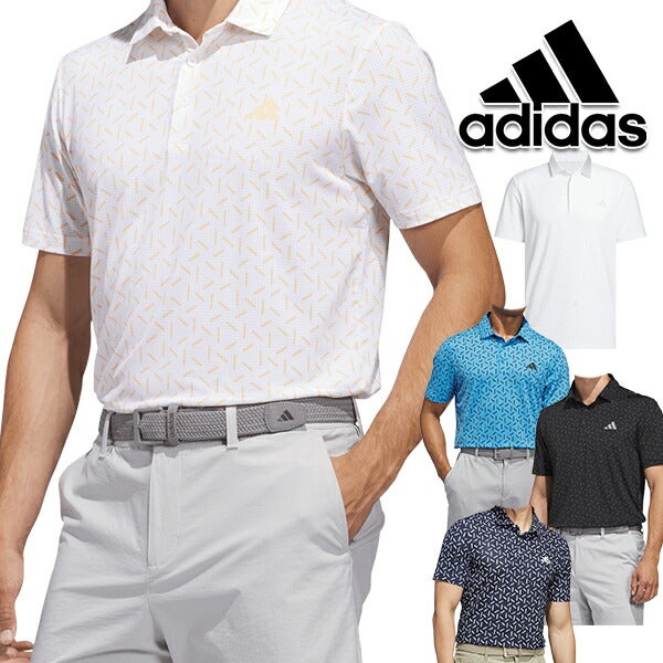 アディダス2026年春夏モデルメンズadidasCLIMACOOLクライマクールレクタングルプリントメッシュ半袖シャツcn914【26】