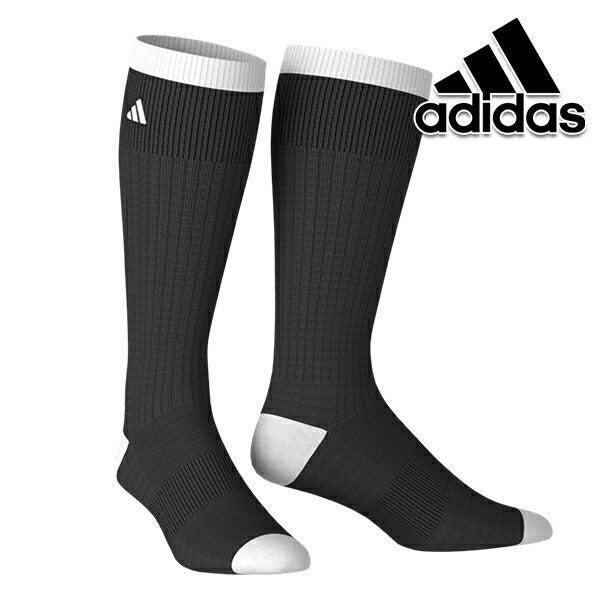 アディダス2026年春夏モデルレディースadidasひざ丈ラインクッションソックスcd813【26】