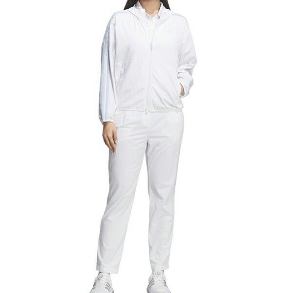 アディダス2026年春夏モデルレディースadidas撥水シアサッカーフルジップフーディーub333【26】
