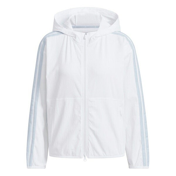 アディダス2026年春夏モデルレディースadidas撥水シアサッカーフルジップフーディーub333【26】