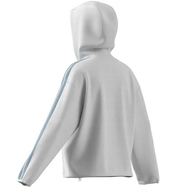 アディダス2026年春夏モデルレディースadidas撥水シアサッカーフルジップフーディーub333【26】