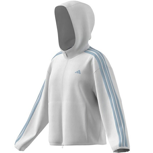 アディダス2026年春夏モデルレディースadidas撥水シアサッカーフルジップフーディーub333【26】