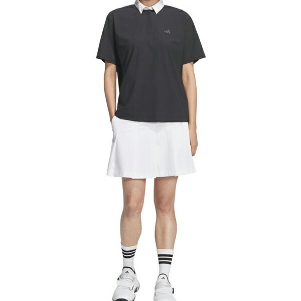 アディダス2026年春夏モデルレディースadidas撥水ボタンダウン半袖シャツvk345【26】