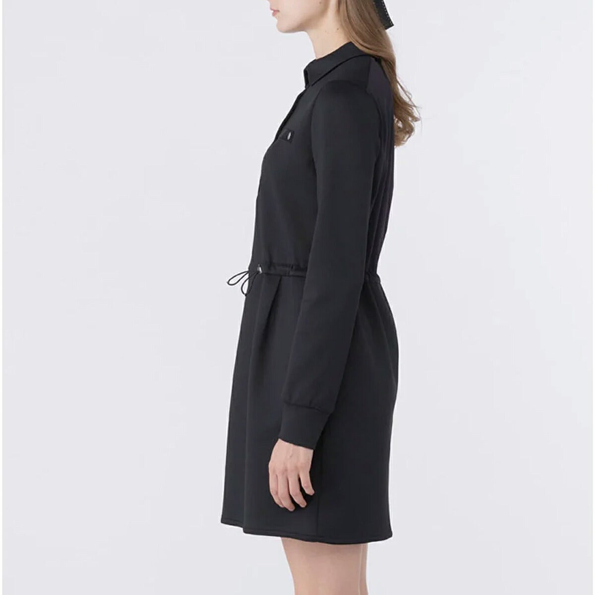 ランバン2026年春夏モデルレディース【HEARTCOLLECTION】異素材切替ワンピースVG6SOP21L【26SS】
