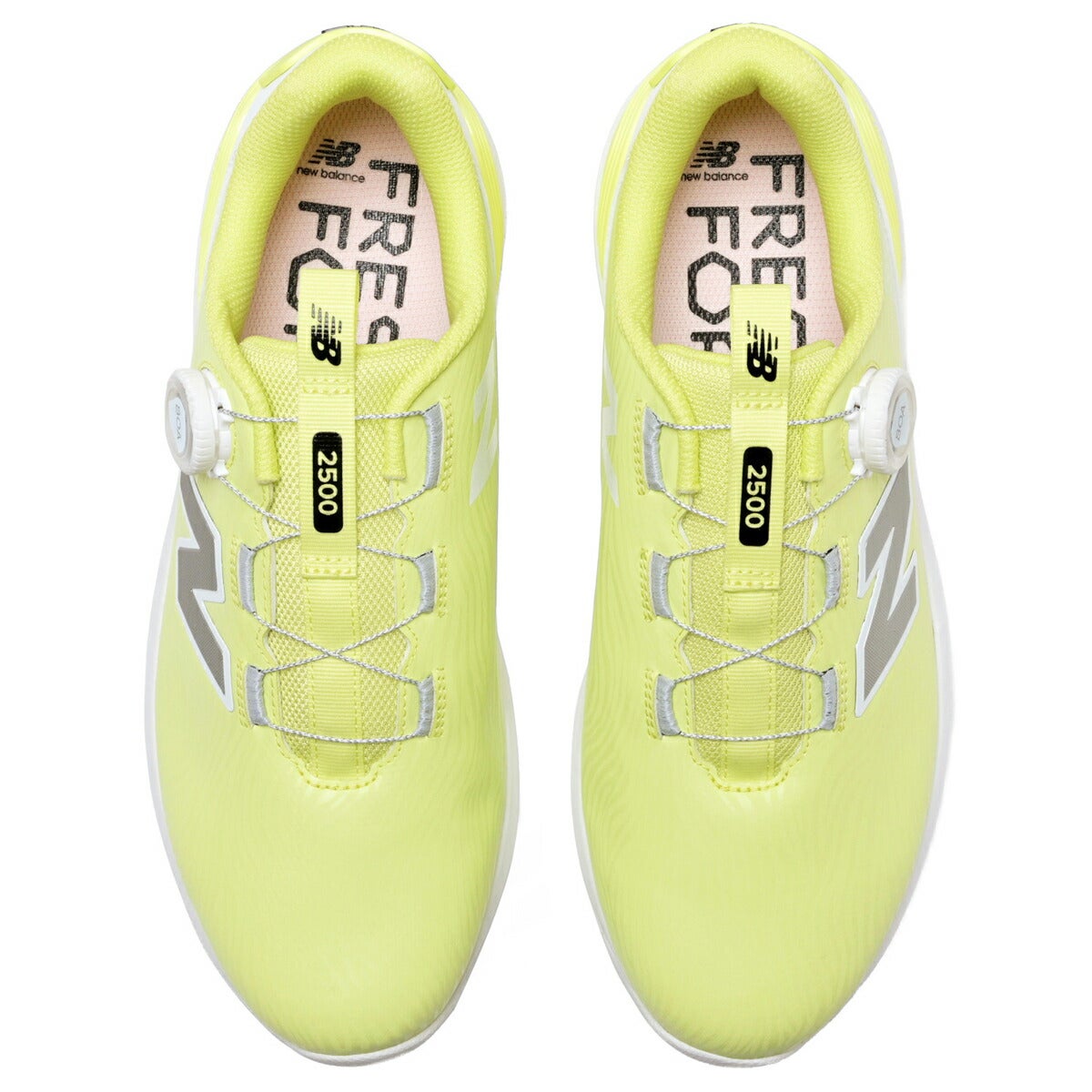 ニューバランスゴルフユニセックスFRESHFOAMX2500V5SLBOAスパイクレスボアゴルフシューズ靴幅2EUG2500BE【26SS】